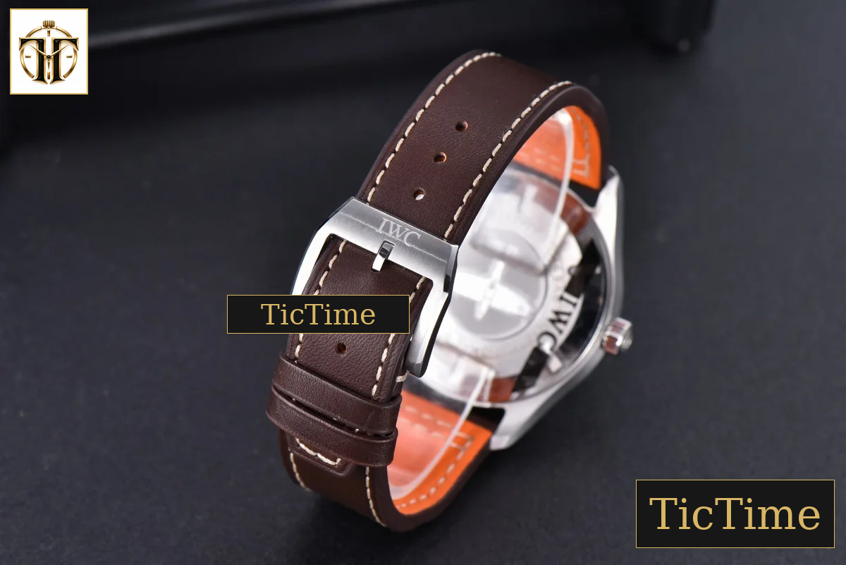 Mark XVIII IW327010 40mm MKSF Blue Dial Le Petit Prince Brown Leather Strap 9015 — foto 22