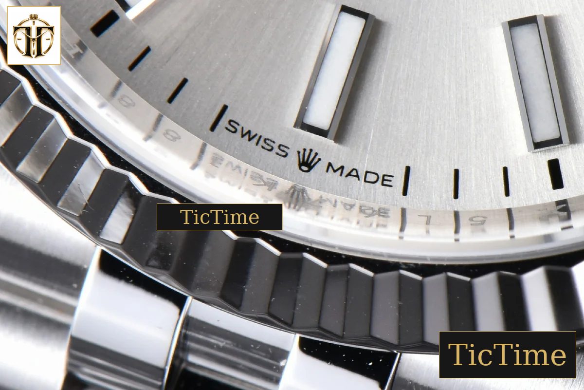 DateJust 126234 36mm Clean Factory Silver Dial Jubilee Bracelet VR3235 — foto 10