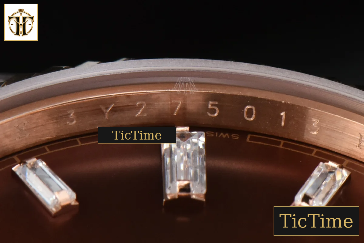DayDate 40mm BPF RG Brown Dial Diamond Marker RG Bracelet A2836 — foto 15