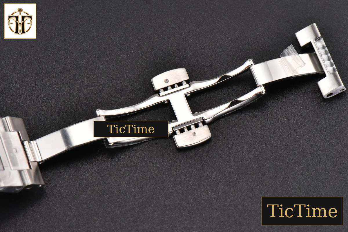 Portuguese Chrono IW3716 41mm RSF White Dial YG Hand SS Bracelet A7750 — foto 32