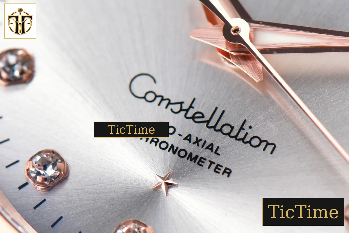 Constellation 38mm VSF SS/RG Silver Dial Diamonds Markers SS/RG Bracelet A8500 — foto 7