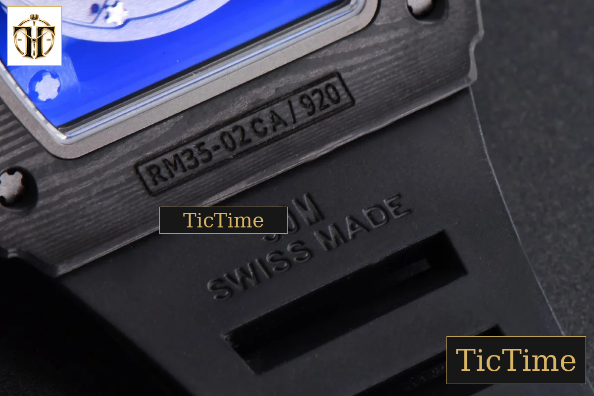 NTPT RM035-02 ZF Skeleton Dial Black Rubber Strap V5 NH05A — foto 19