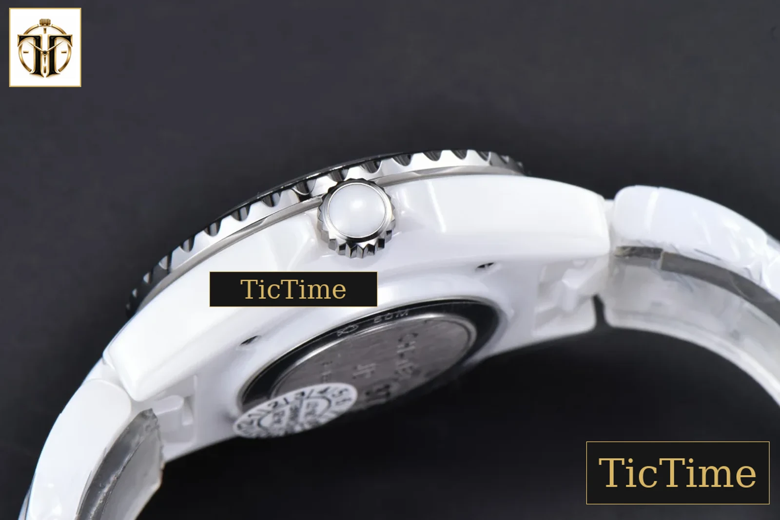 J12 38mm XF White Ceramic White Dial Diamond Marker Ceramic Bracelet 9015 — foto 13