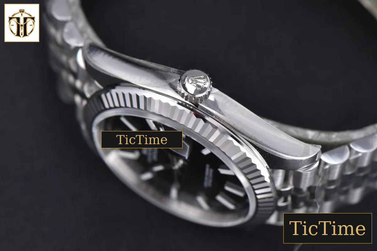 DateJust 904 126334 41mm ARF SS Black Dial Lume Markers Jubilee Bracelet VR3235 — foto 15