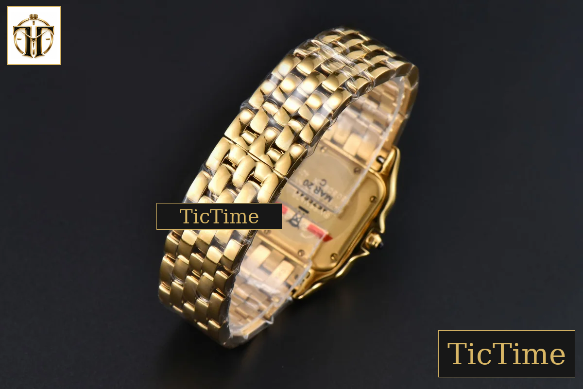 Panthère Secrete Ladies 27mm BVF YG White Dial YG Bracelet Ronda Quartz — foto 27