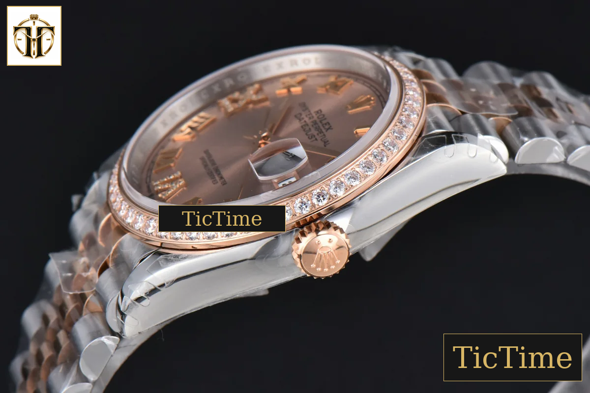 DateJust 126231 36mm VSF RG/SS Diamond RG Dial Diamond Roma Marker Jubilee Bracelet VS3235 — foto 11