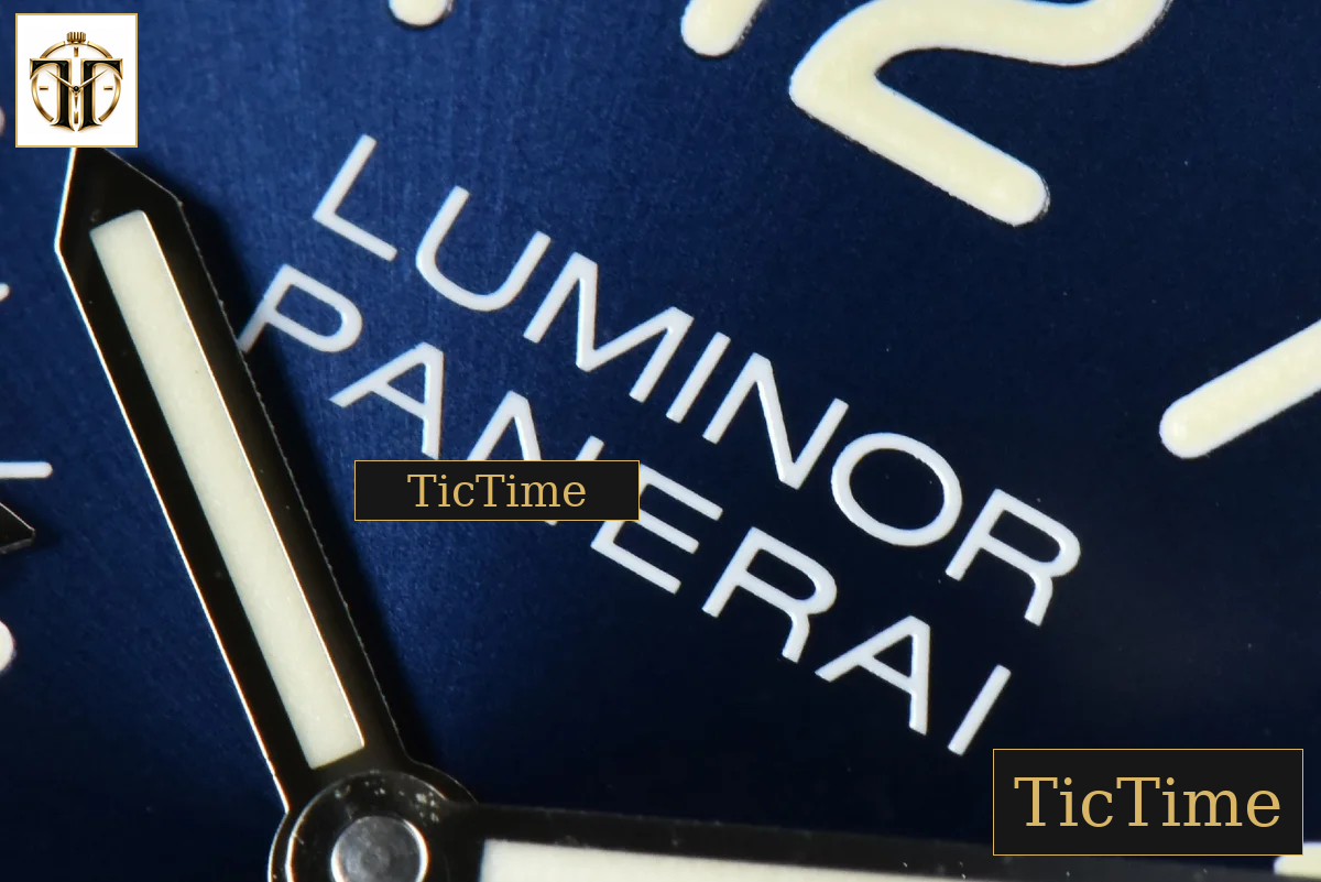 PAM1085 44mm HWF Blue Dial Blue Leather Strap A6497 — foto 5