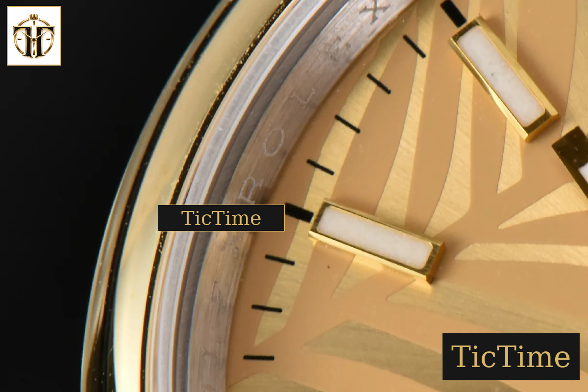 DateJust 36mm BPF YG/SS Smooth YG Plam Dial Jubilee Bracelet A2824 — foto 6