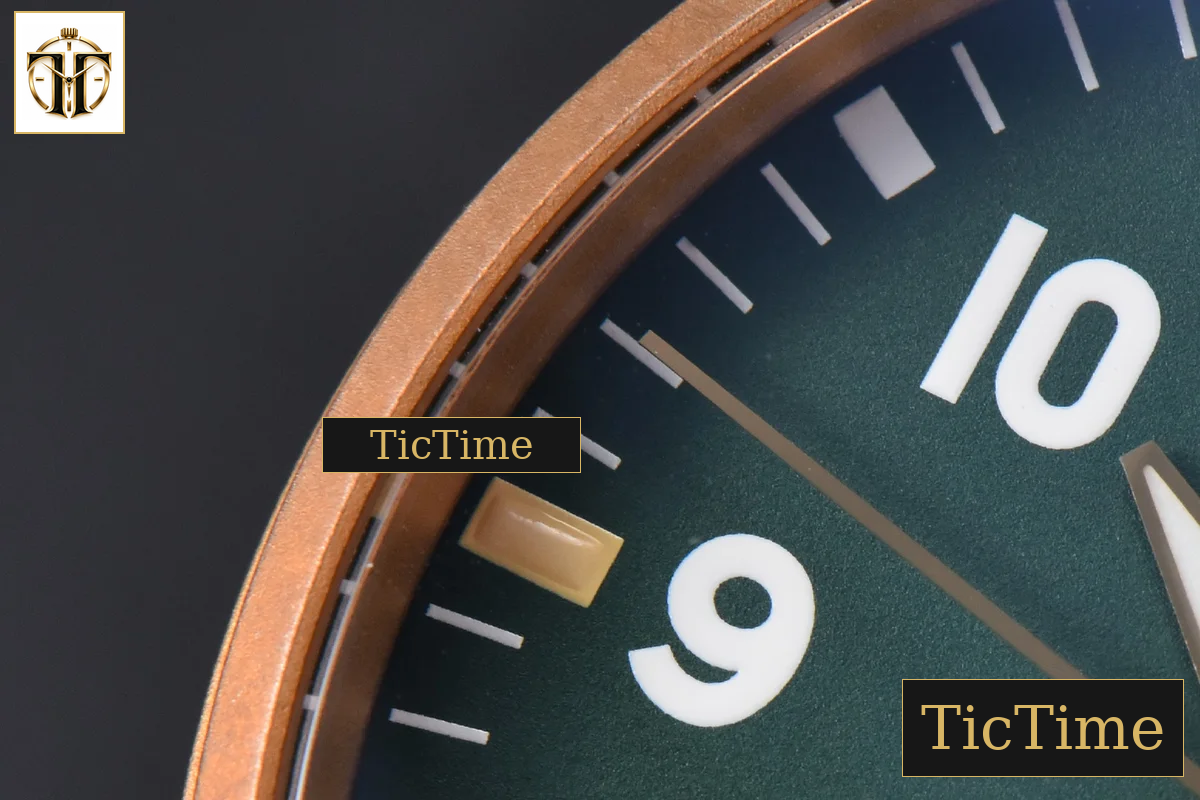 Big Pilot IW329702 43.8mm M+F Bronze Green Dial Green Leather Strap SEIKO 8N-24 — foto 9