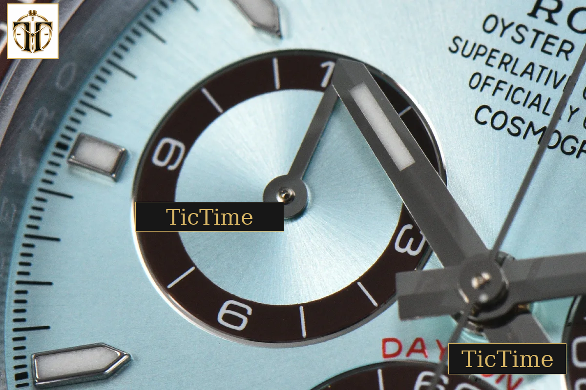 Daytona UFO 904L 126506 40mm UF Ice Blue Stick Dial Lume Markers SS Braclet (Free Sprung) UF4131 — foto 7