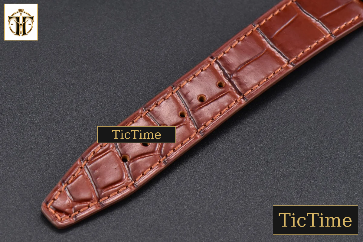 Portofino 37mm V7F RG Gray Dial RG Marker Brown Leather Strap A2892 — foto 30