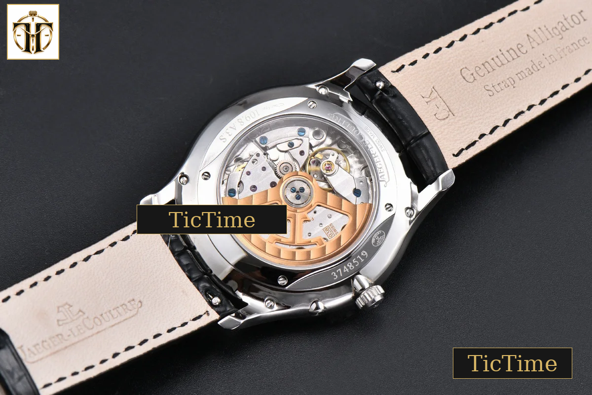 Master Ultra Thin Power Reserve 39mm APSF Silver Dial Black Leather Strap DD938 — foto 16