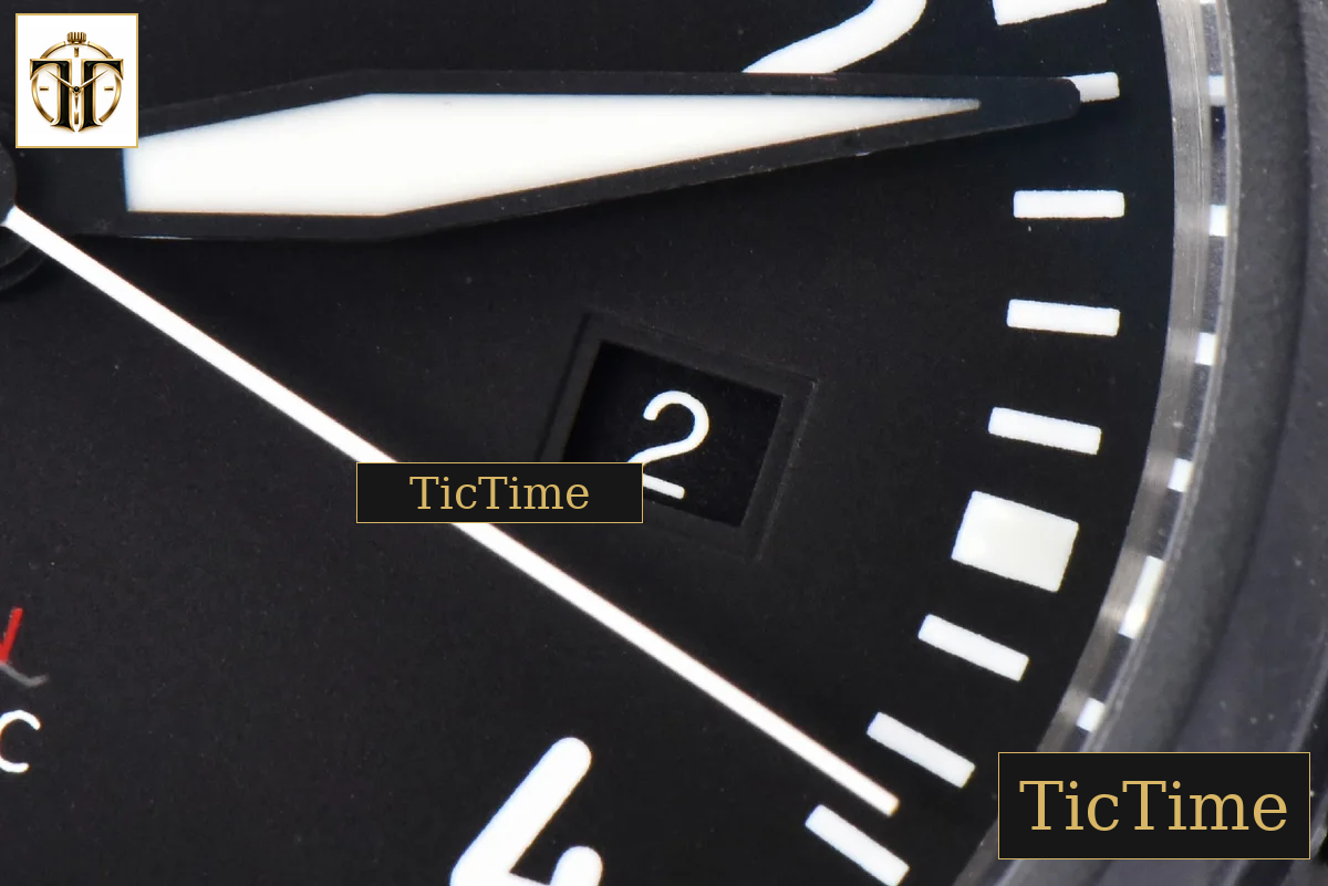 Pilot Top Gun IW326901 41mm ZF Black Ceramic Black Nylon Strap A32111 — foto 10