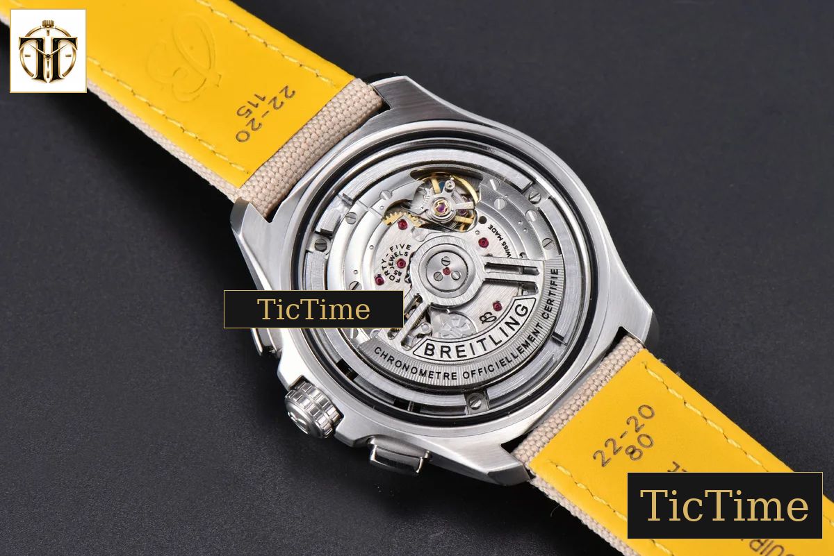 Avenger Chronograph 44mm BLSF SS Sand/Black Dial Sand Nylon Strap A7750 — foto 19