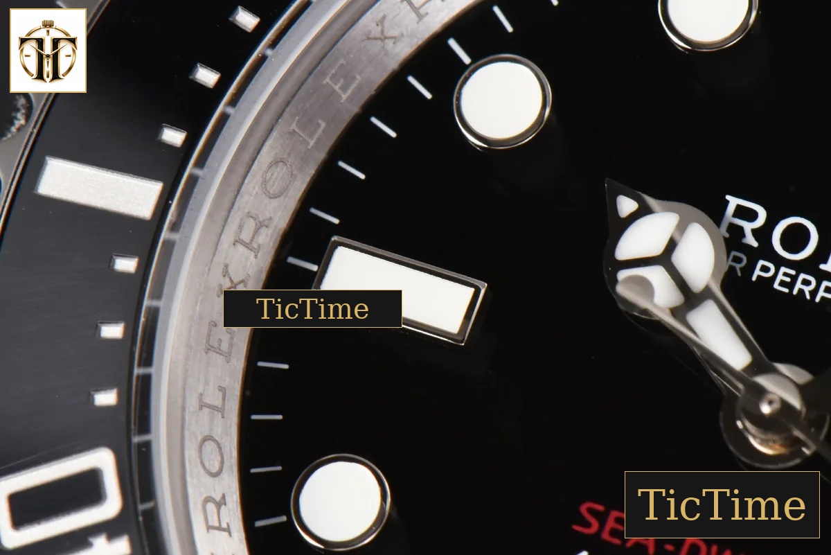 Sea-Dweller Rehaut 126600 43mm CSF Black Dial SS Bracelet VR3235 — foto 7