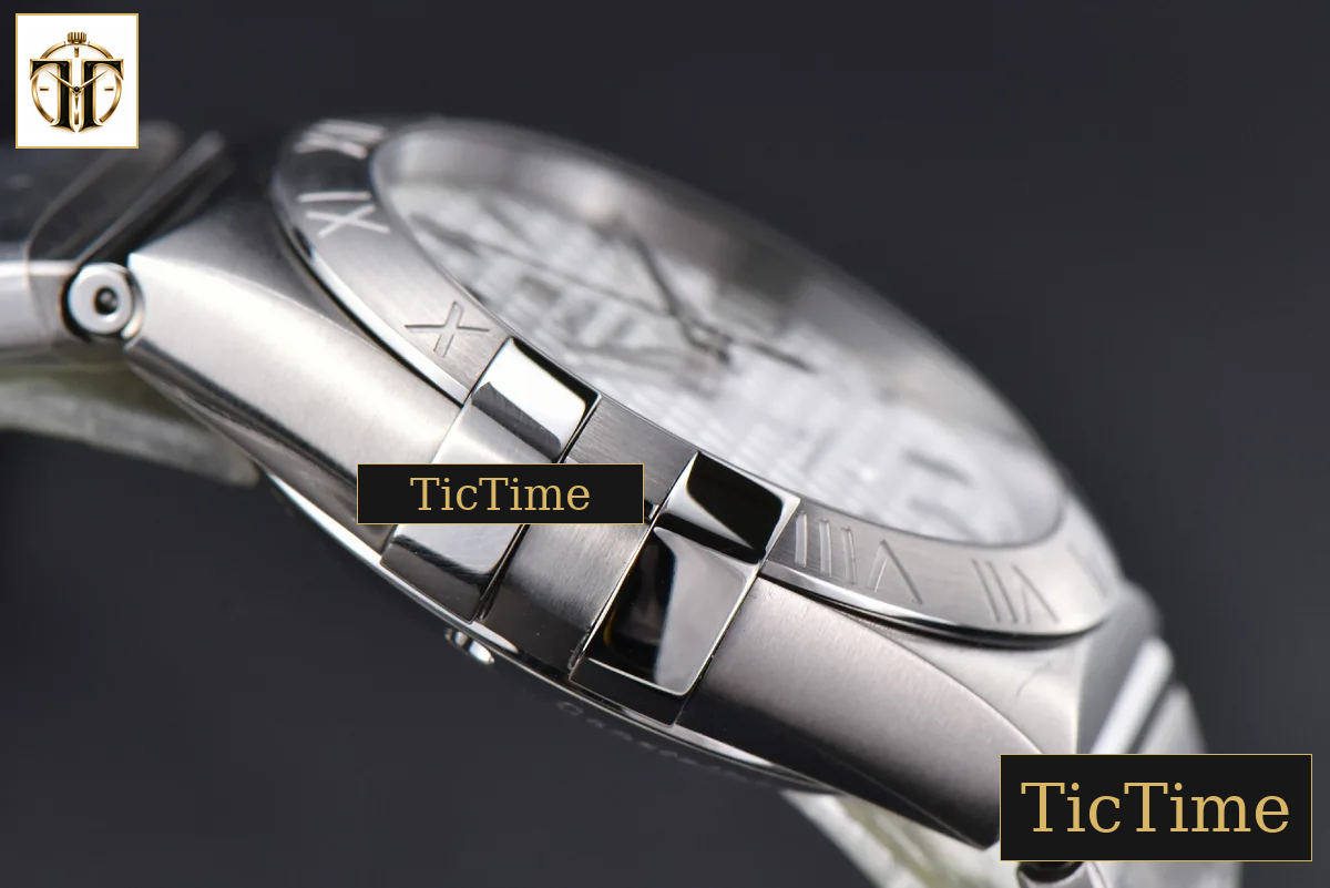 Constellation 38mm VSF White Textured Dial SS Bracelet A8500 — foto 13