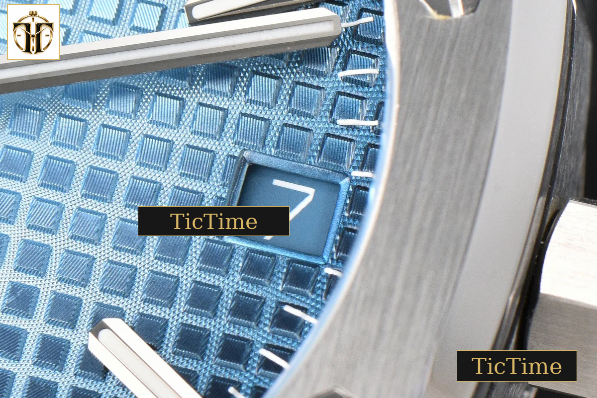 Royal Oak ’50th Anniversary’ 15510 41mm ZF Ice Blue Dial SS Bracelet SA4302 — foto 10