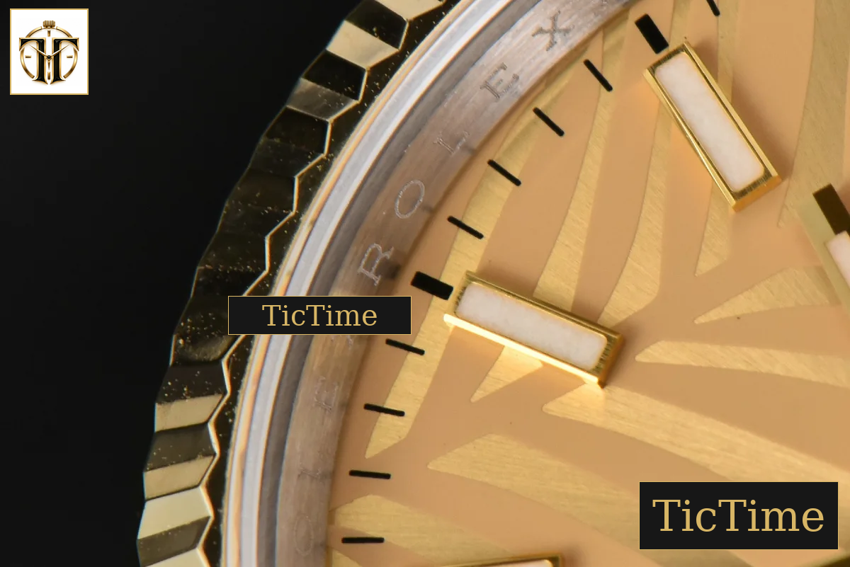 DateJust 36mm BPF YG/SS YG Palm Dial Oyster Bracelet A2824 — foto 6
