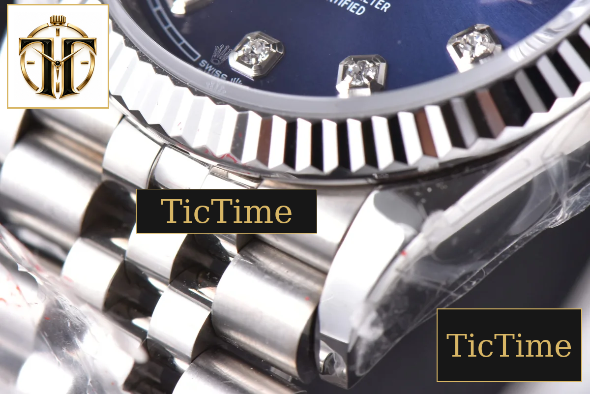 DateJust 36mm GMF SS Blue Dial Diamond Marker Jubilee Bracelet VR3235 — foto 16