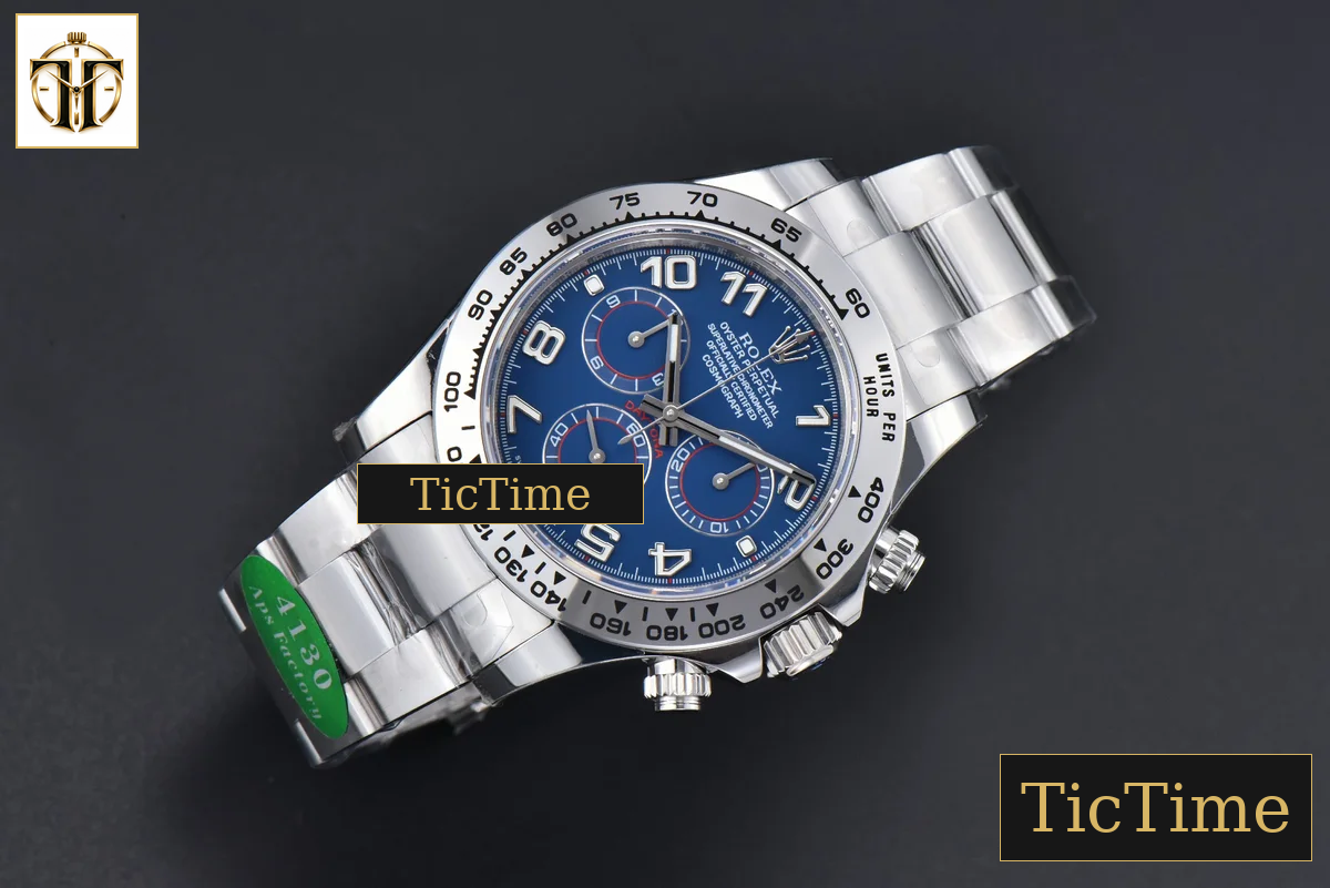 Daytona 116509 APSF SS Blue Dial Digital Marker SS Bracelet SH4130 — foto 4