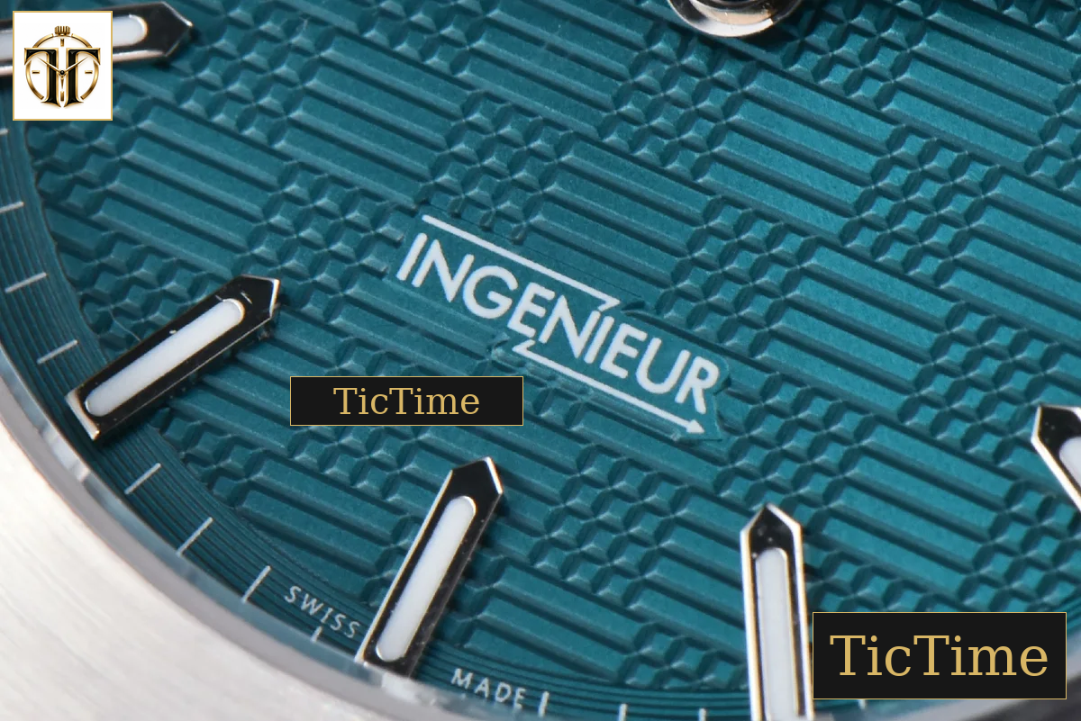 Ingenieur 40mm GHF Green Textured Dial Bracelet MY9015 — foto 8