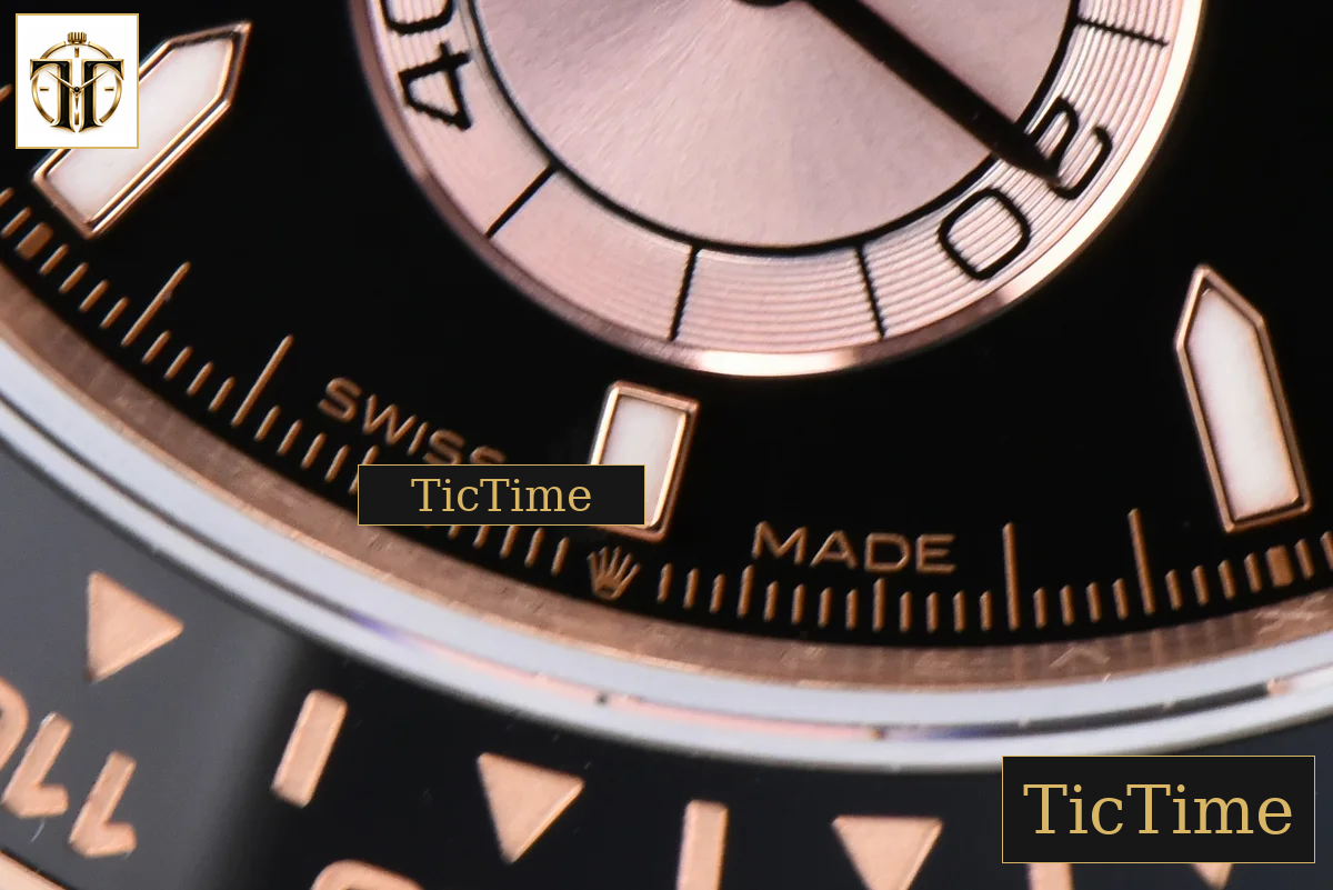 Daytona 126515 40mm BPF RG Black Bezel Black Dial RG Subdial Black Oysterflex Strap SH4131 — foto 9