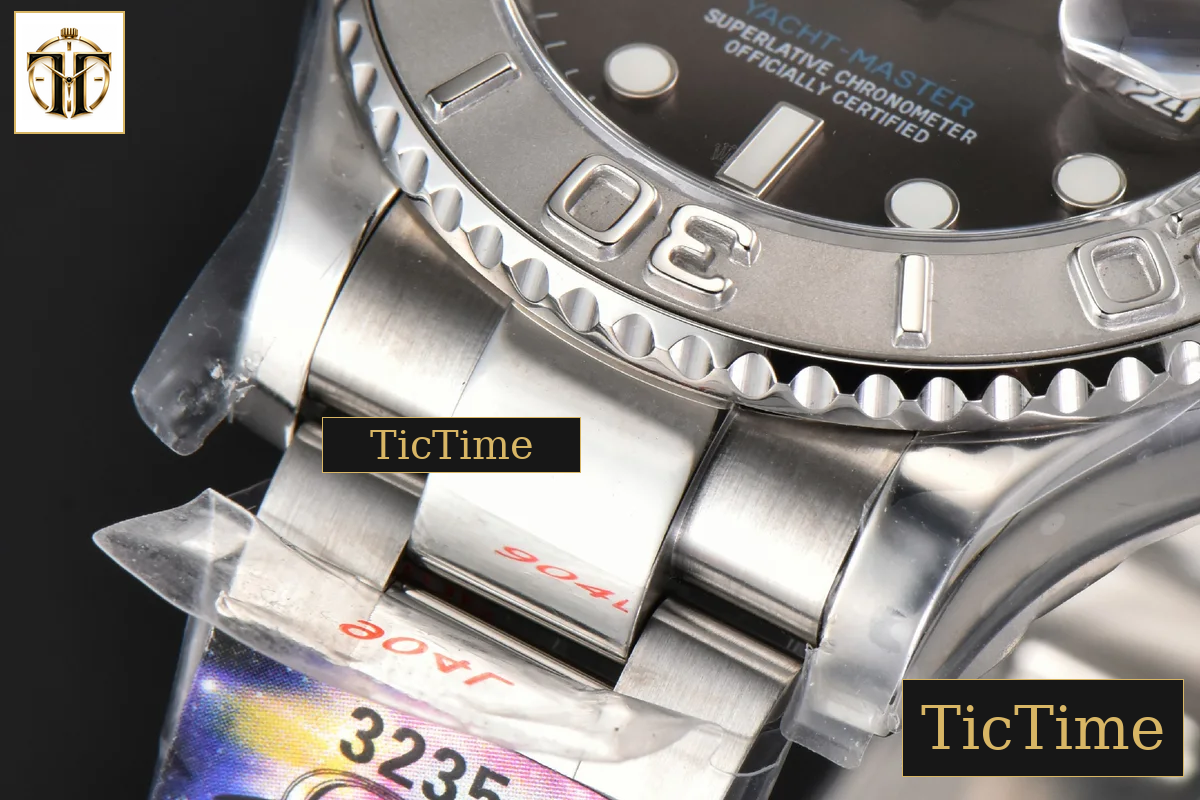 Yacht-Master 904L 126622 40mm CSF Gray Dial SS Bracelet VR3235 — foto 10