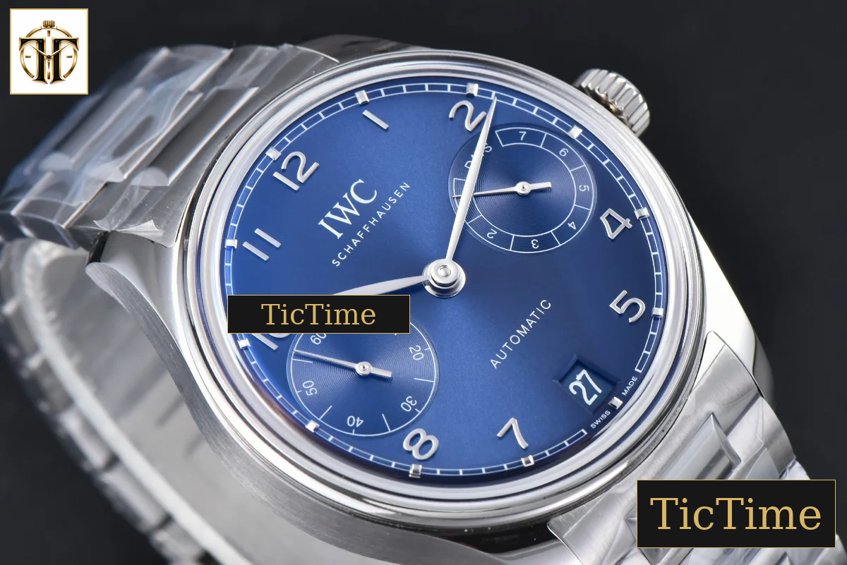Portugieser Automatic 7 Days IWC0562E 42mm APSF SS Blue Dial Numeral Markers SS Bracelet A52010 — foto 12