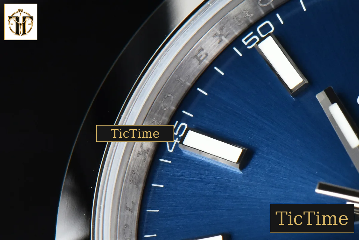 DateJust Smooth Bezel 126300 41mm VSF Blue Dial Oyster Bracelet VS3235 — foto 7