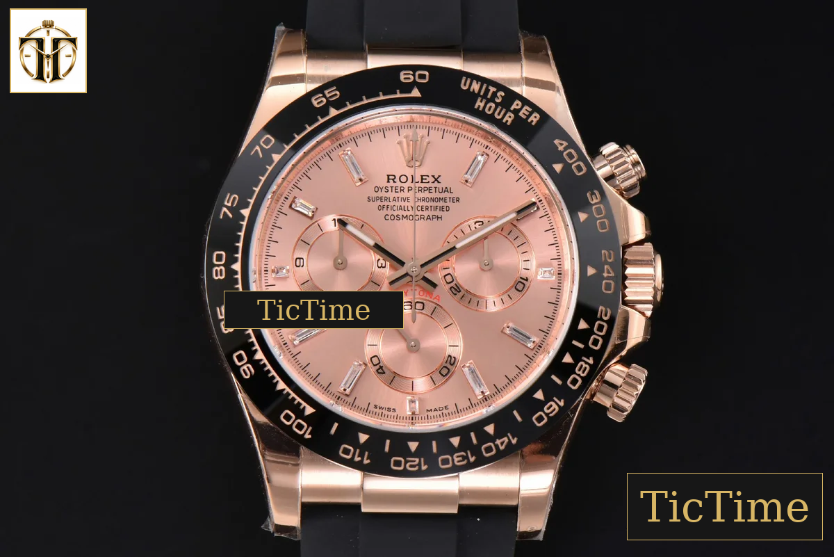 Daytona 116515 BTF RG Ceramic RG Dial RG Subdial Oysterflex Strap SA4130 — foto 2