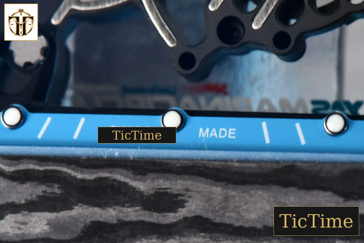 NTPT RM055 42.7mm APSF Blue Skeleton Dial Black Bezel Blue Crown Blue Rubber Strap RMUL2 — foto 10