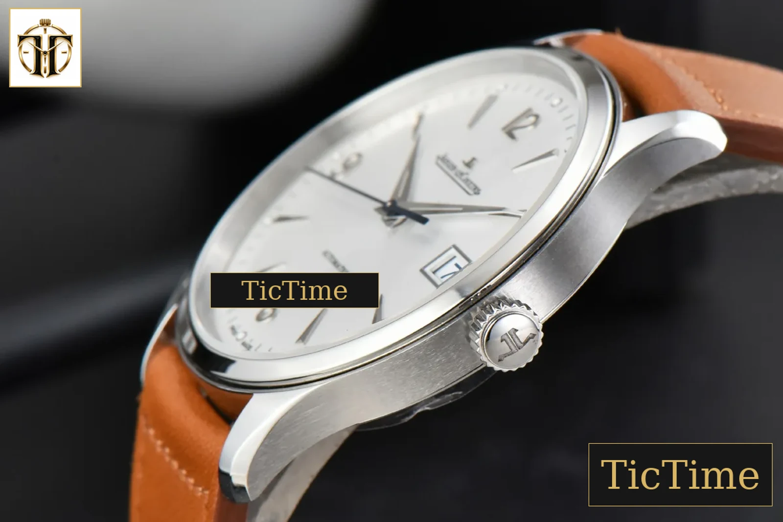 Master Control Q4018420 40mm ZF White Dial Brown Leather Strap A899 — foto 9