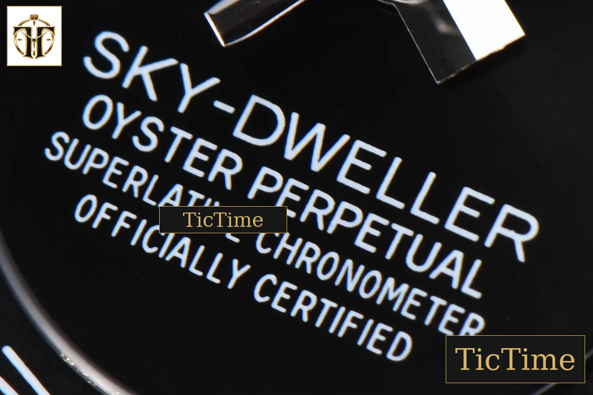 Sky-Dweller 904L 326934 42mm ZF Black Dial SS Bracelet A2824 — foto 8