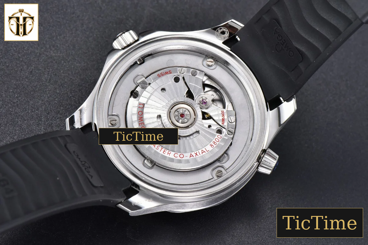 Seamaster Diver 300M 42mm ZF Black Ceramic Black Dial Black Rubber Strap A8800 — foto 21