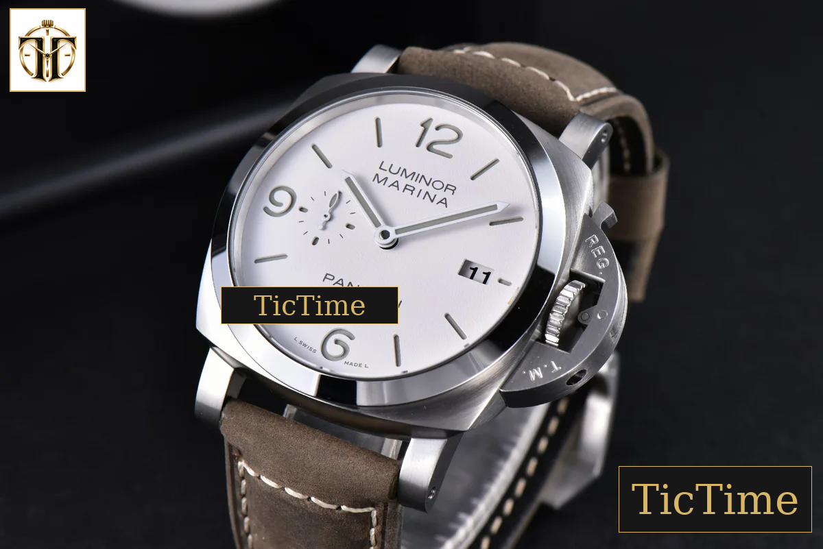 PAM1314 44mm VSF White Dial Gray Asso Strap P.9010 — foto 3