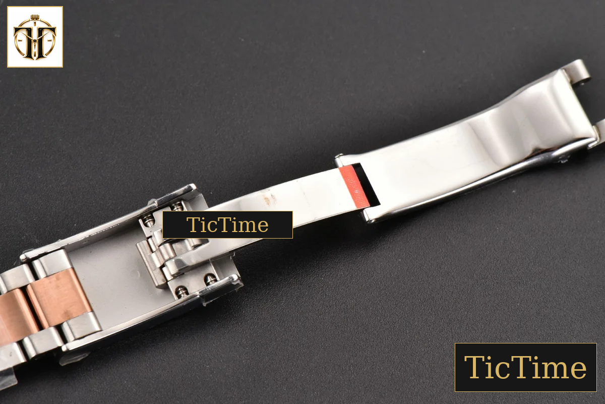 DateJust Ladies 904L 31mm WF RG/SS Smooth RG Dial Roma Marker Oyster Bracelet A2671 — foto 33