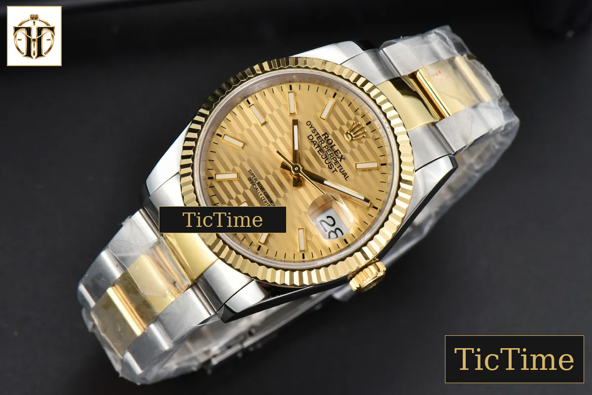 DateJust 36mm BPF YG/SS YG Motif Dial Oyster Bracelet A2824 — foto 15