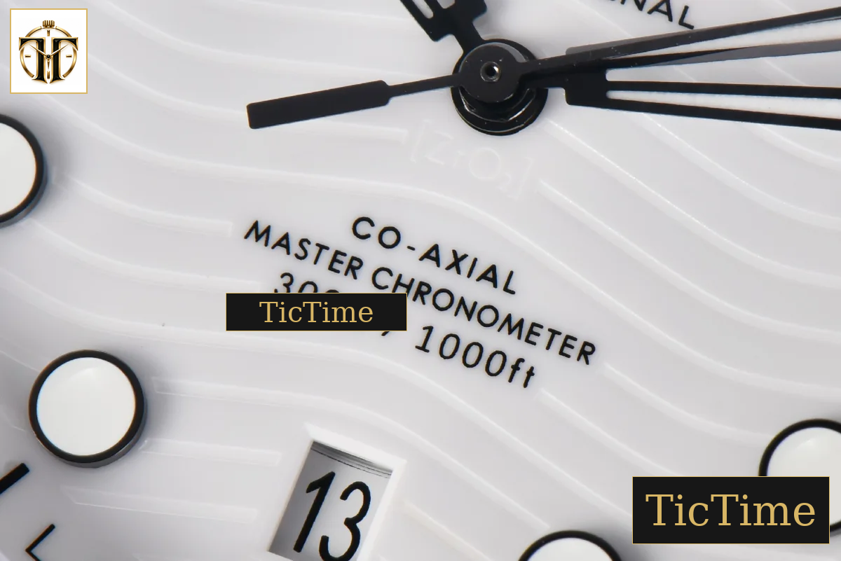 Seamaster Diver 300M 42mm ZF Black Ceramic White Dial SS Bracelet A8800 — foto 7