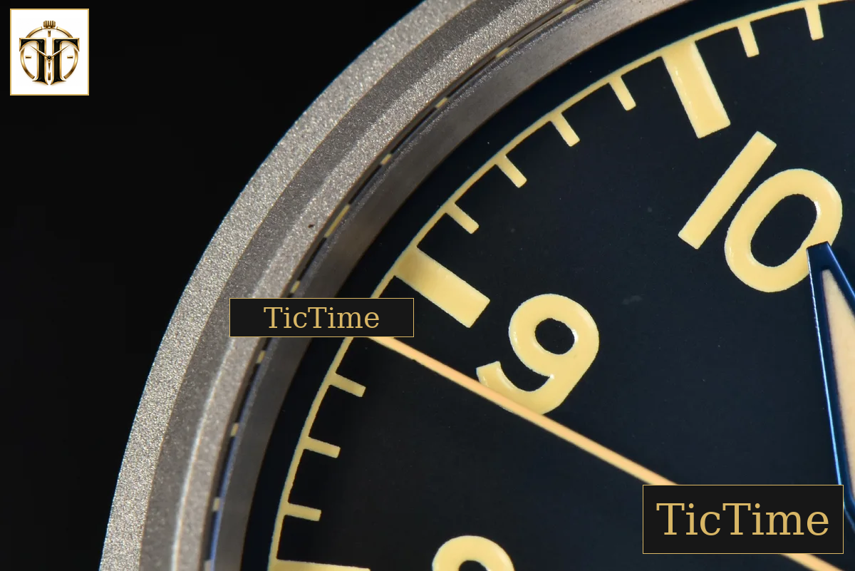 Mark XVIII IW327006 40mm V7F Titanium Black Dial Brown Leather Strap A2892 — foto 6
