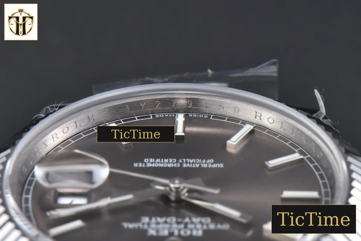 DayDate 40mm GMF Gray Dial Lume Marker President Bracelet A2836 — foto 15