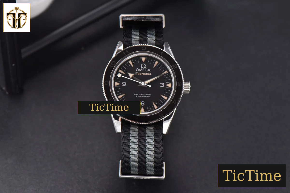 SeaMaster Spectre 007 41mm VSF Black Limited Dial Nylon Strap A8400 — foto 2