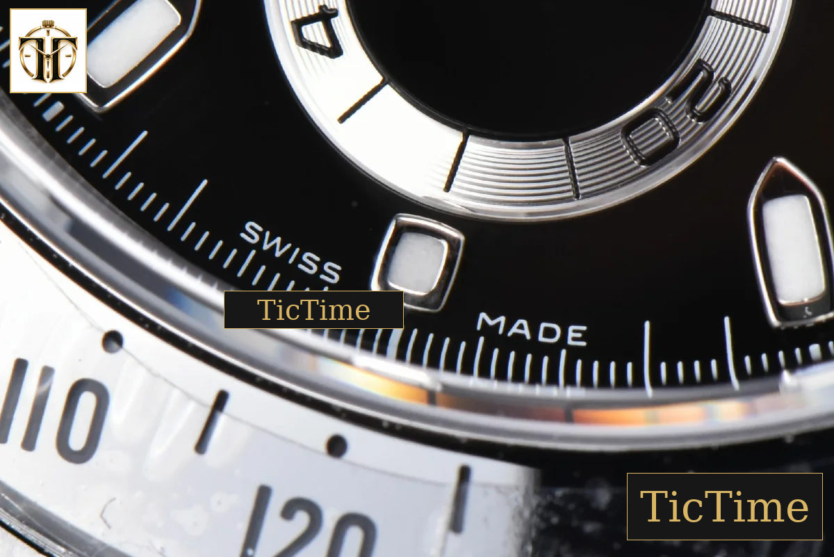Daytona 904L 116520 40mm Clean Factory Black Dial 4130 — foto 10