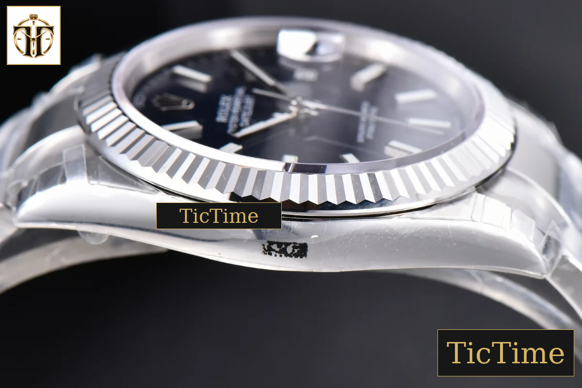 DateJust Fluted Bezel 126334 41mm VSF Blue Dial Oyster Bracelet VS3235 — foto 26