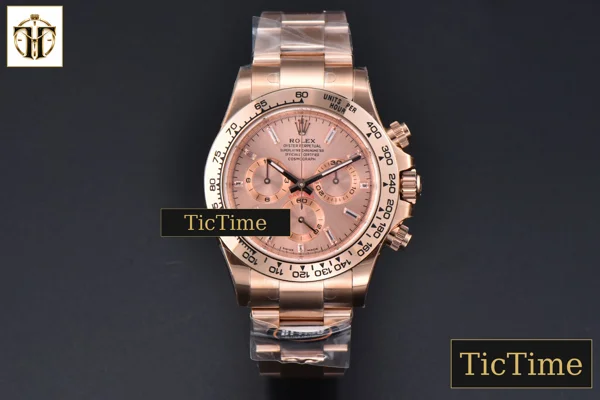 Foto frontal — Daytona 116505 40mm BTF RG Dial RG Bracelet SA4130