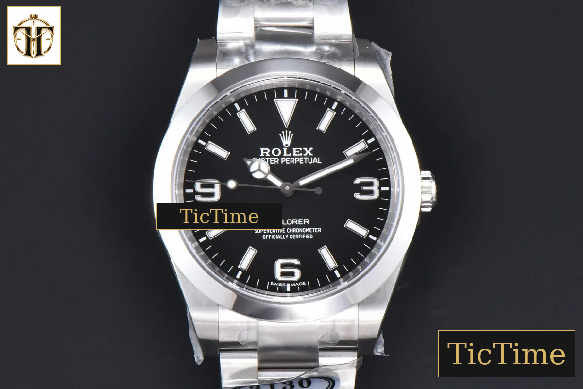 Explorer I 904L 214270 39mm Clean Factory Black Dial SS Bracelet VR3132 — foto 2