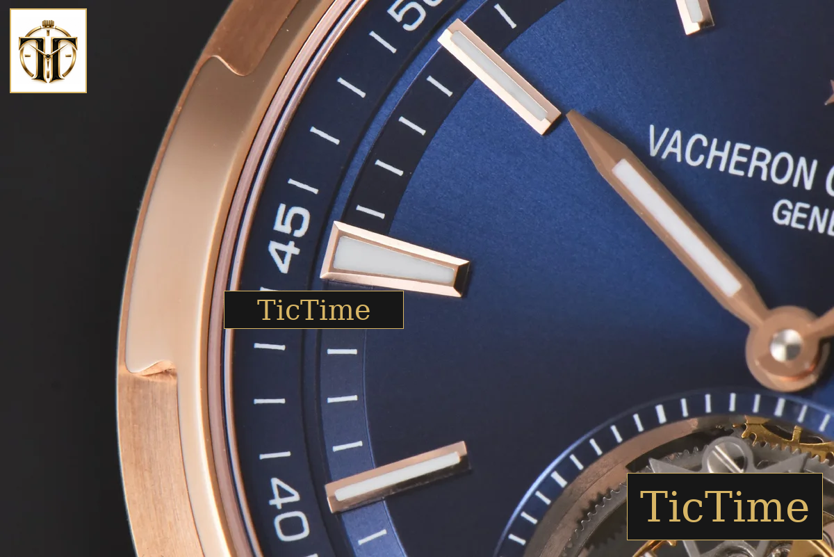 Overseas Tourbillon 6000V 42.5mm BBRF RG Blue Dial RG Bracelet Tourb — foto 6