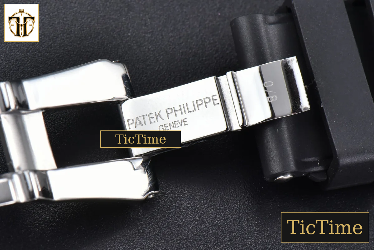 Nautilus Full Function 5726 40.5mm PPF White Dial Black Rubber Strap A324 — foto 23