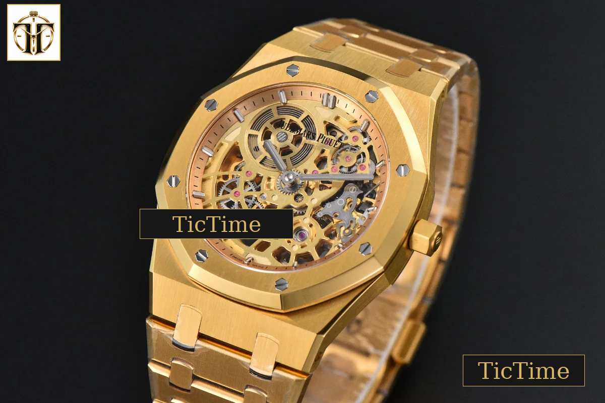 Royal Oak 16204 39mm ZF YG Skeleton Dial YG Bracelet A7124 — foto 4