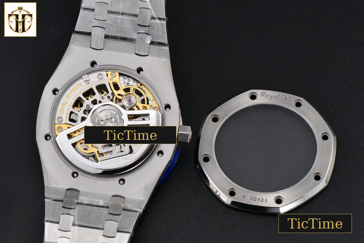 Royal Oak 16204 39mm ZF SS Skeleton Dial SS Bracelet A7124 — foto 18