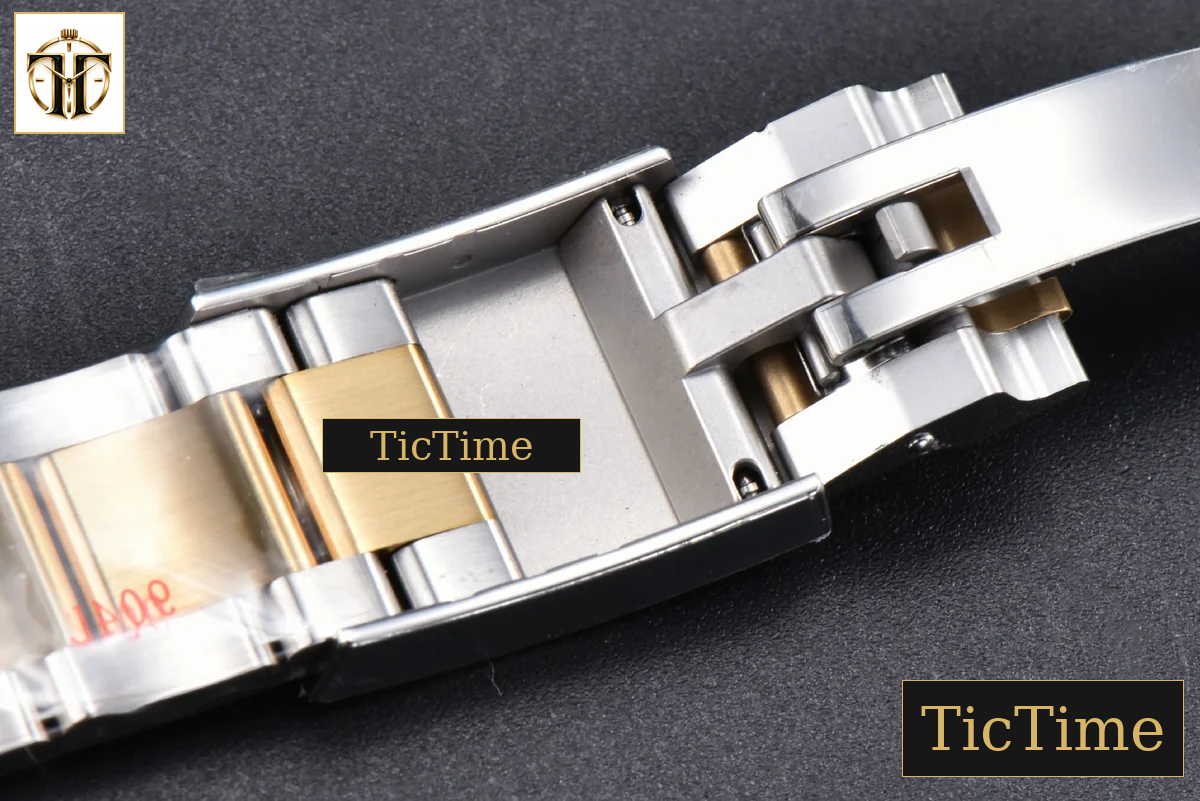 Daytona 116523 40mm Clean Factory YG/SS White Dial Black Subdials Numeral Marker YG/SS Bracelet A4130 — foto 36